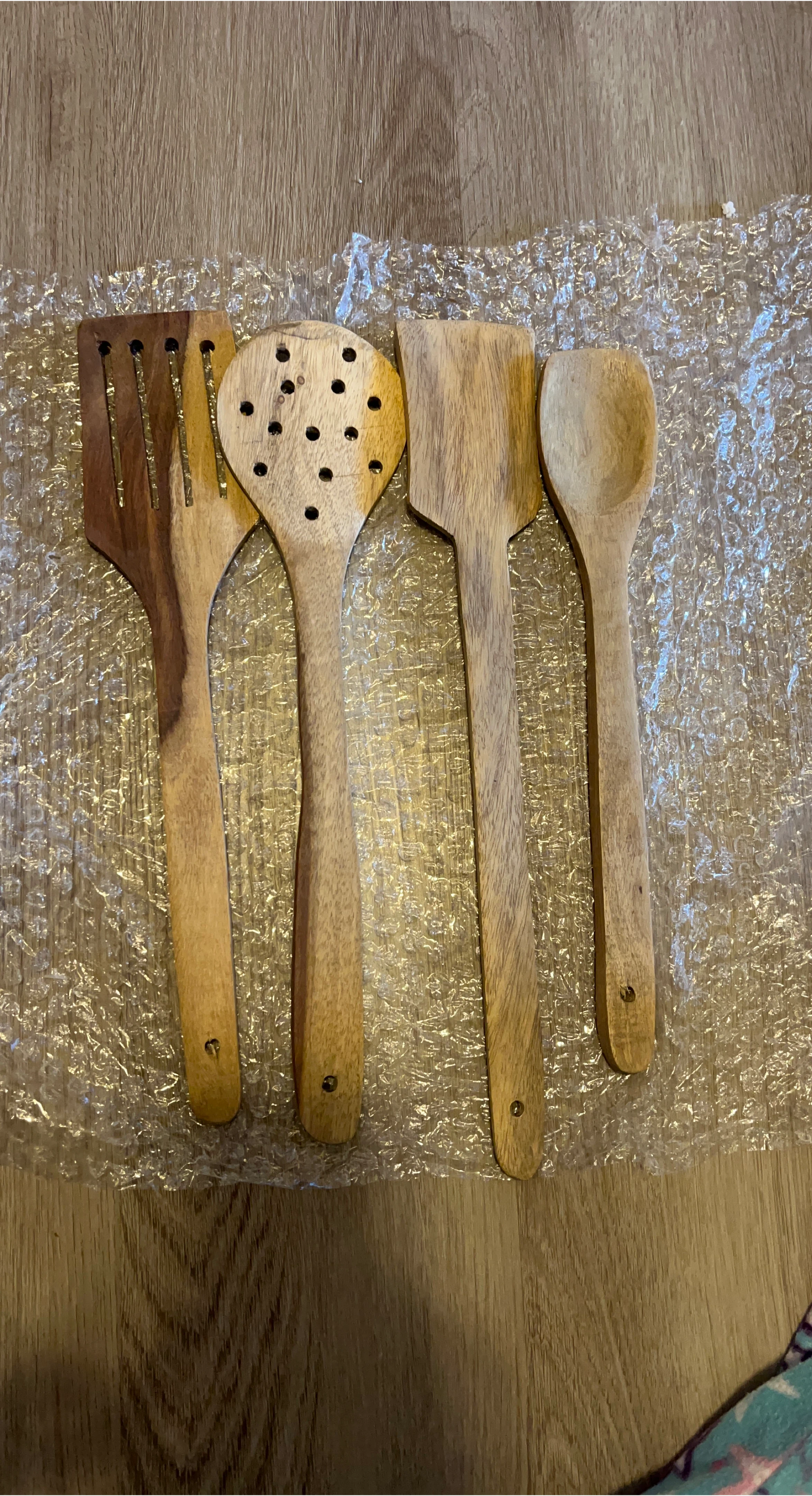 Wooden Kitchen Utensil Set - 4 Pieces thumbnail