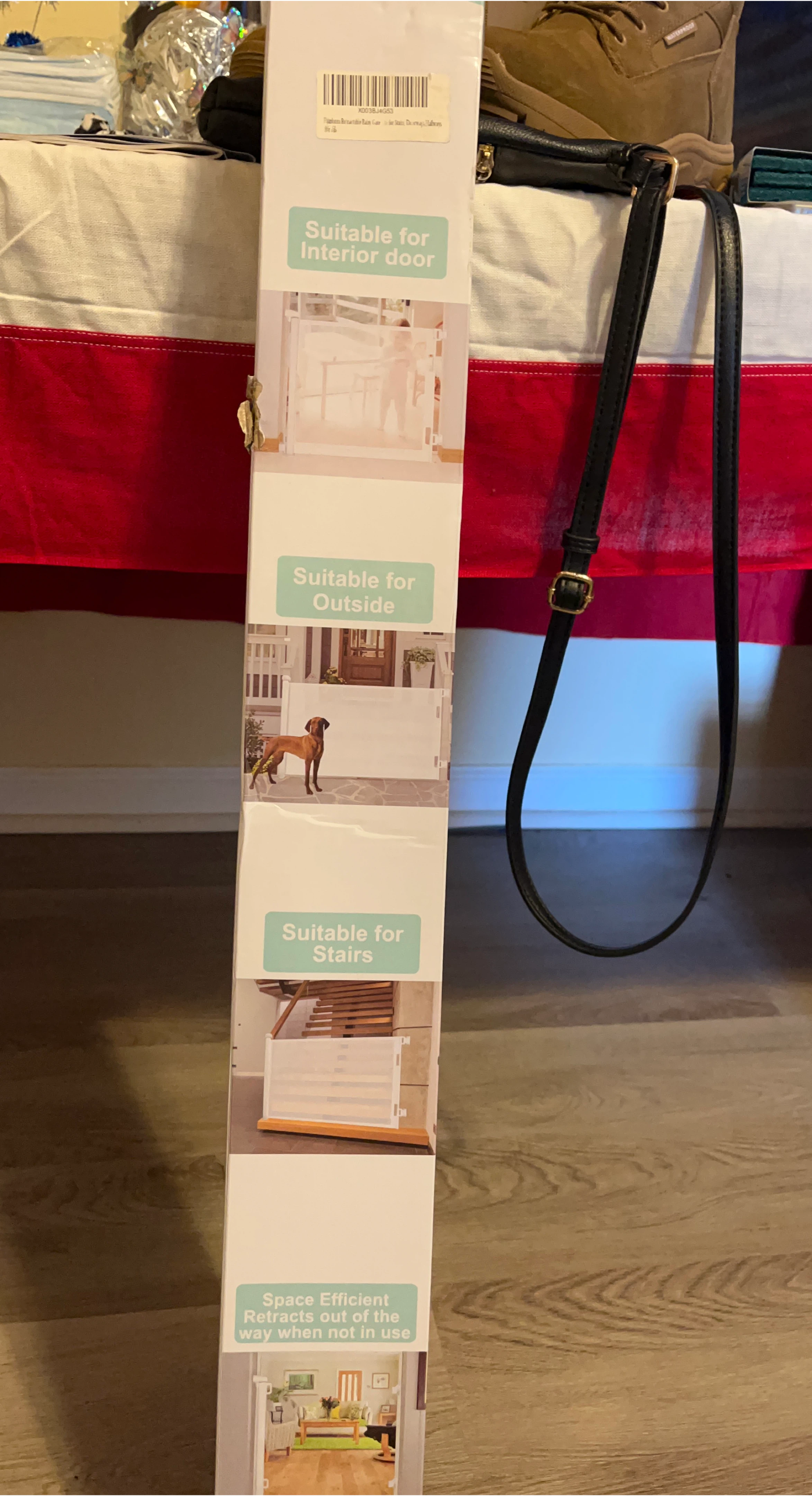 Retractable Baby Gate - New in Box! thumbnail