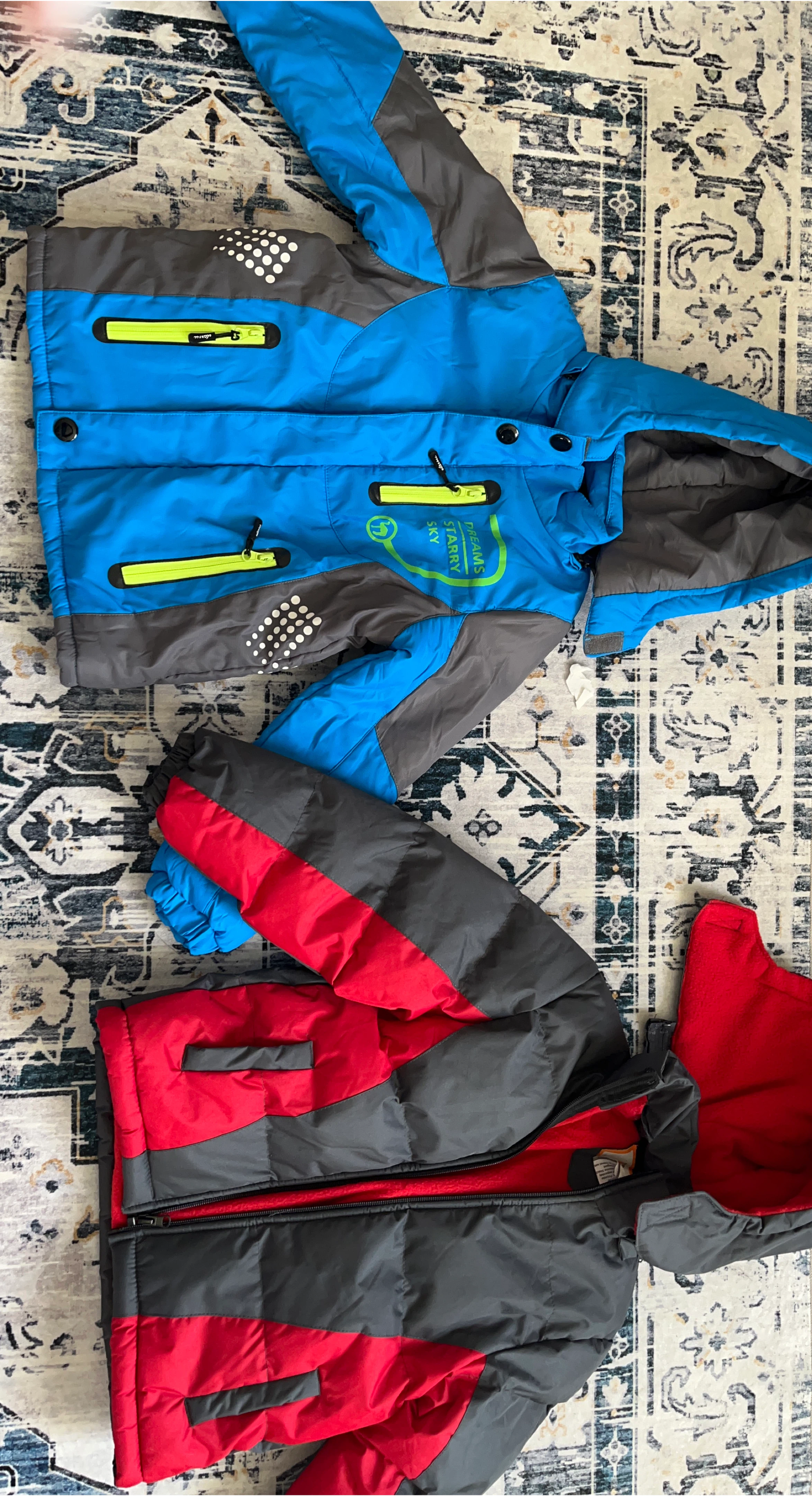 Dreams Starry Sky Winter Jacket thumbnail