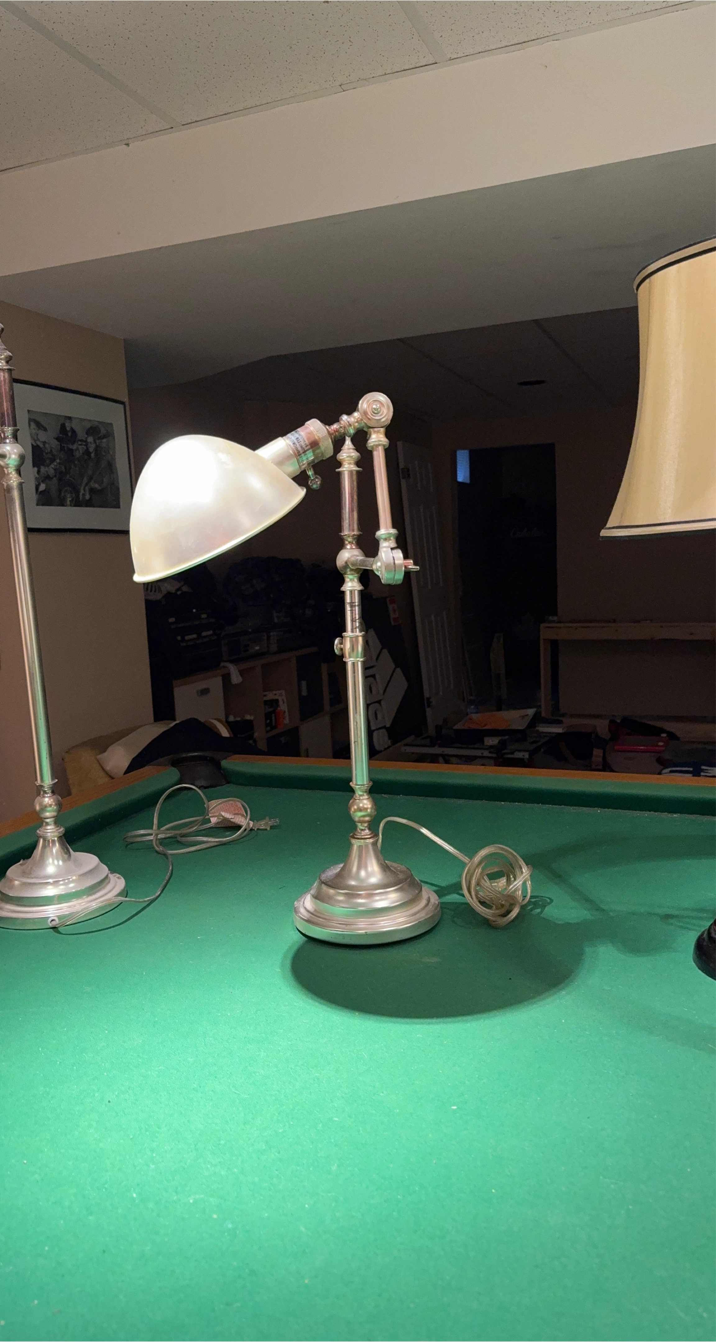 Silver Desk Lamp thumbnail