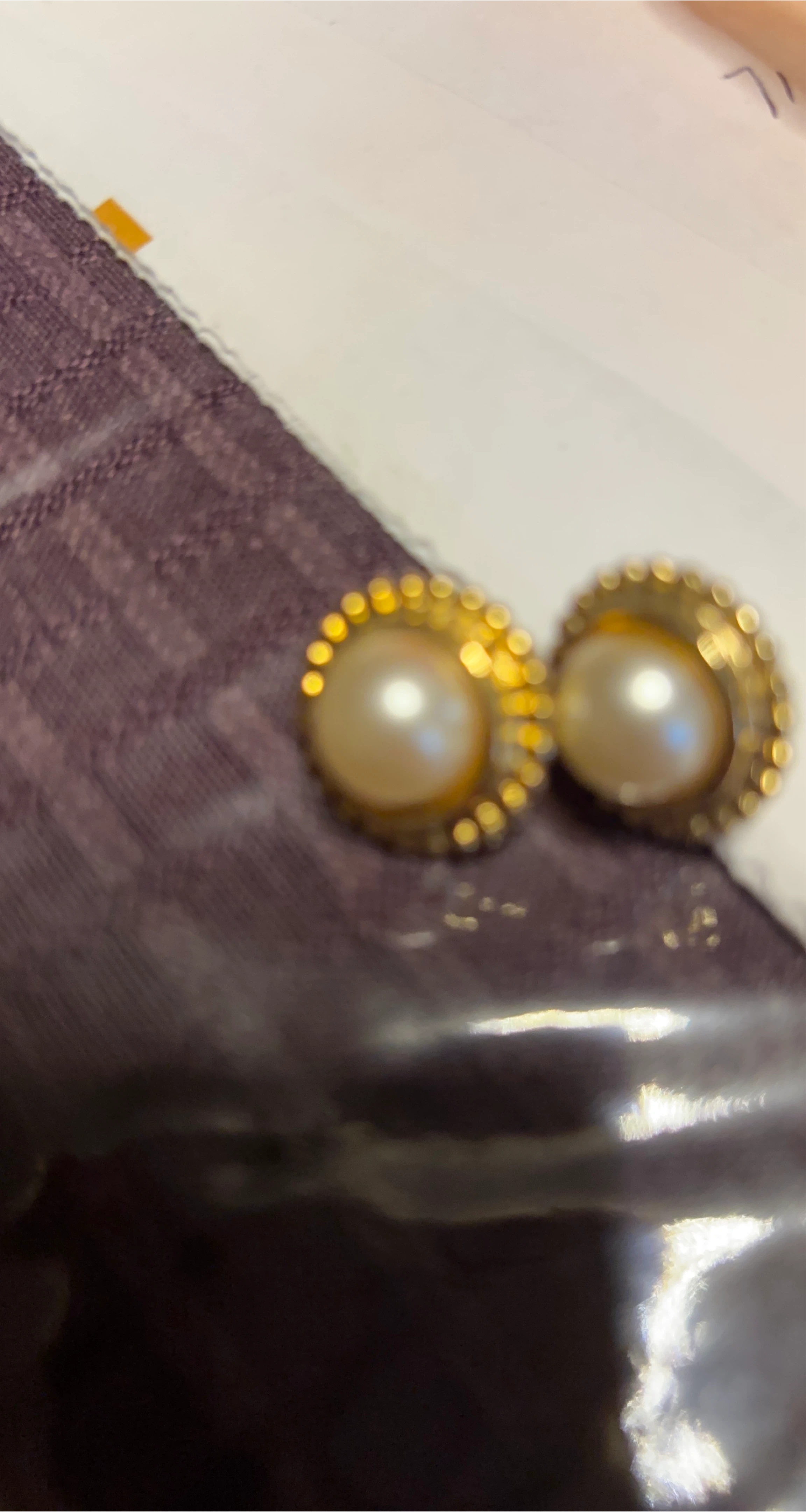 Pearl Stud Earrings