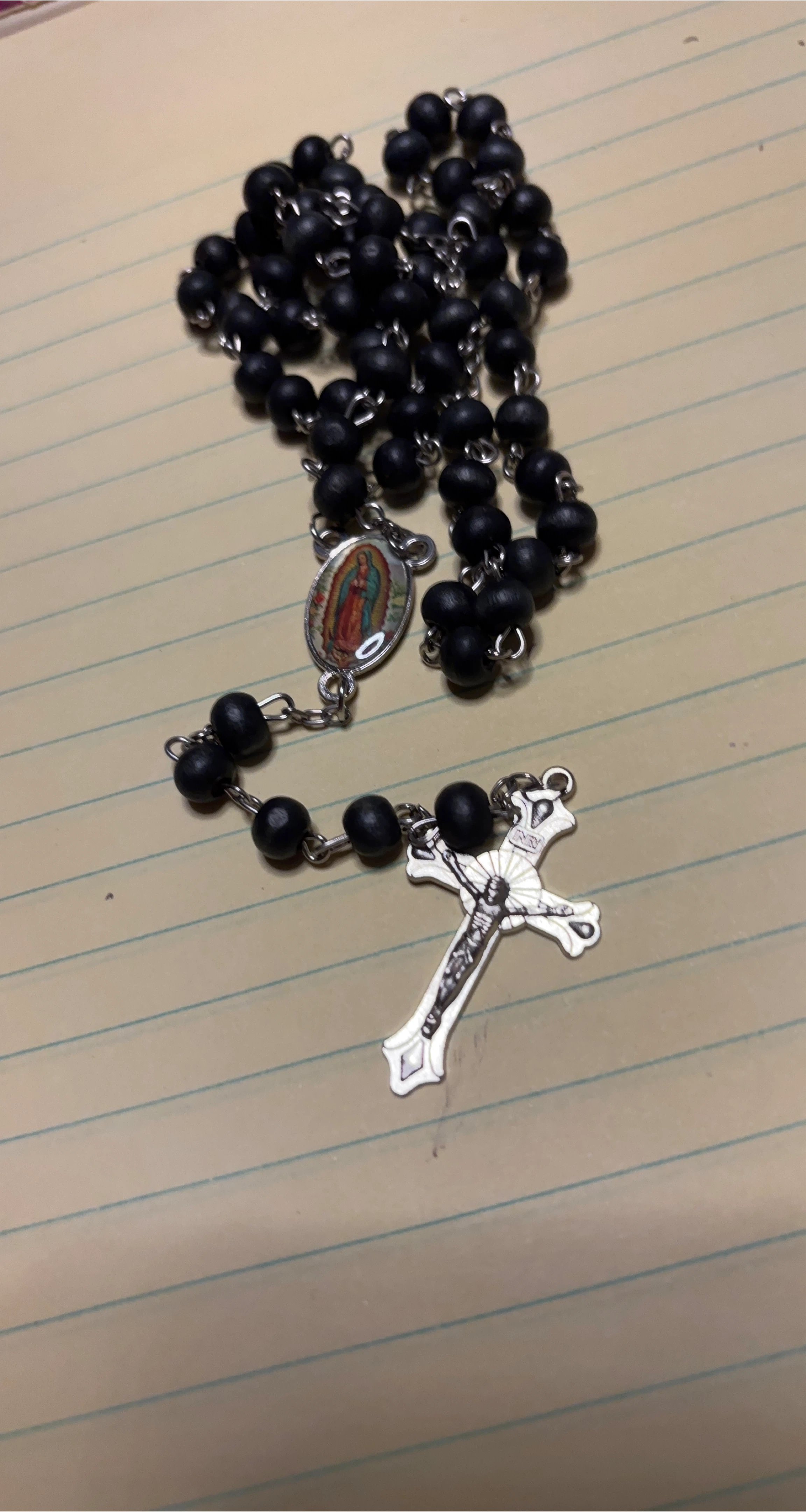 Black Rosary Beads