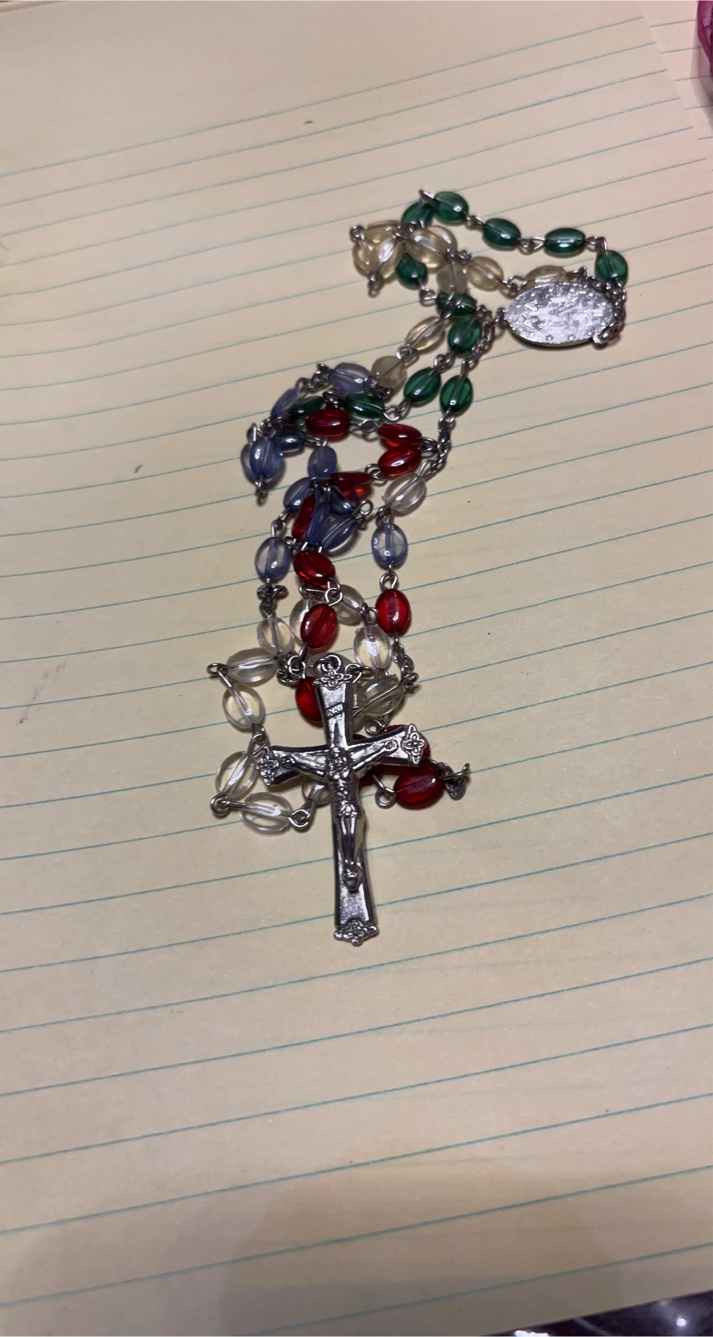 Rosary with Colorful Beads