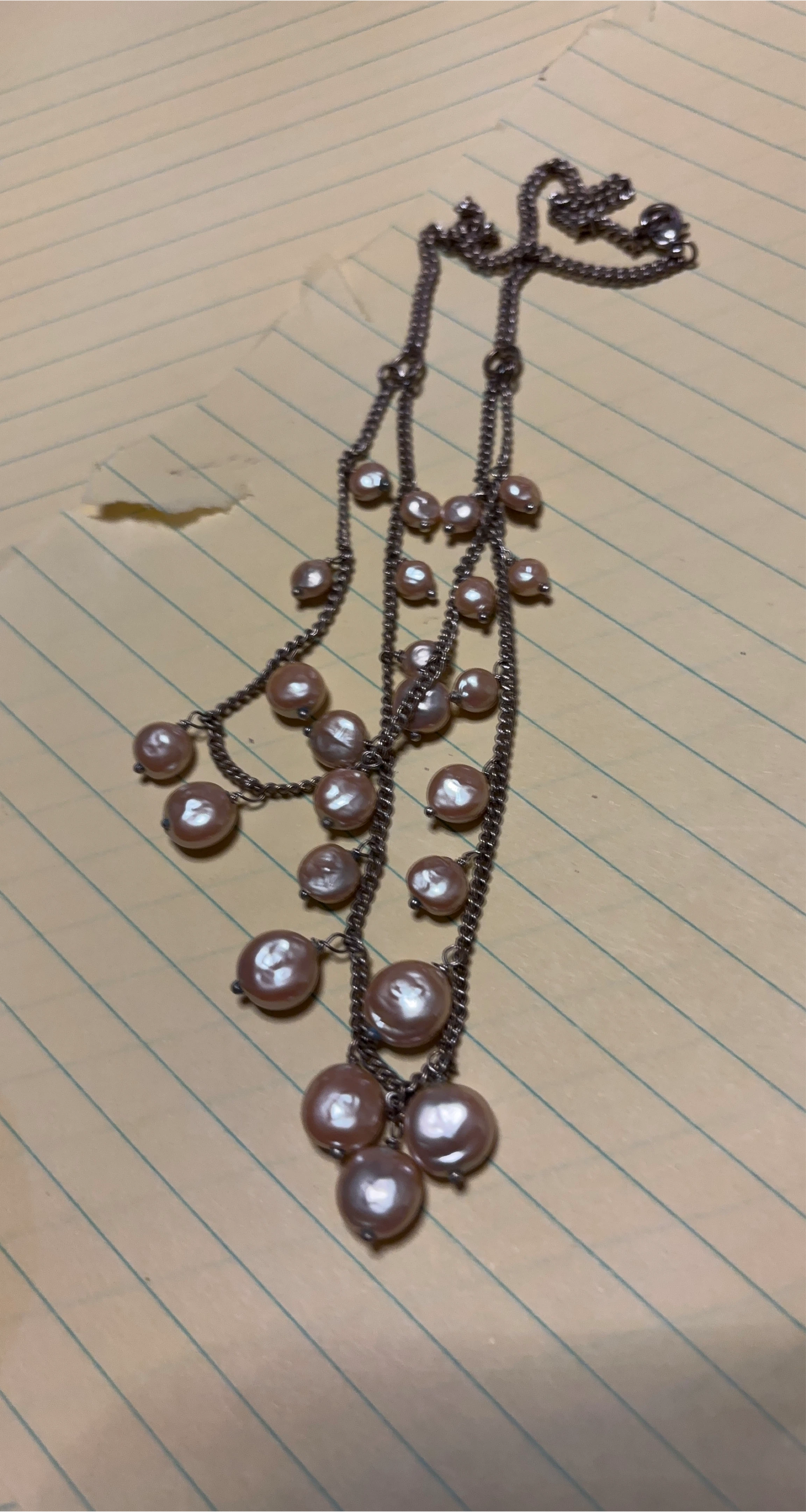 Pearl Drop Necklace thumbnail