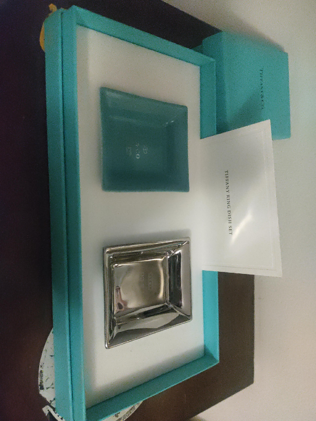 Tiffany & Co Ring Dish Set