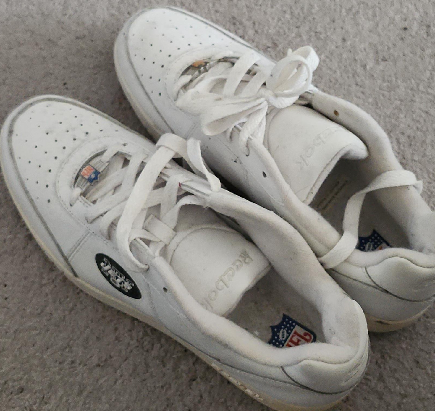 Reebok NFL All White Sneakers