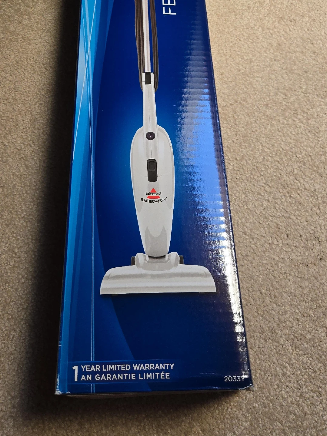 Bissell Featherweight Stick Lightweight Bagless Vacuum - White thumbnail