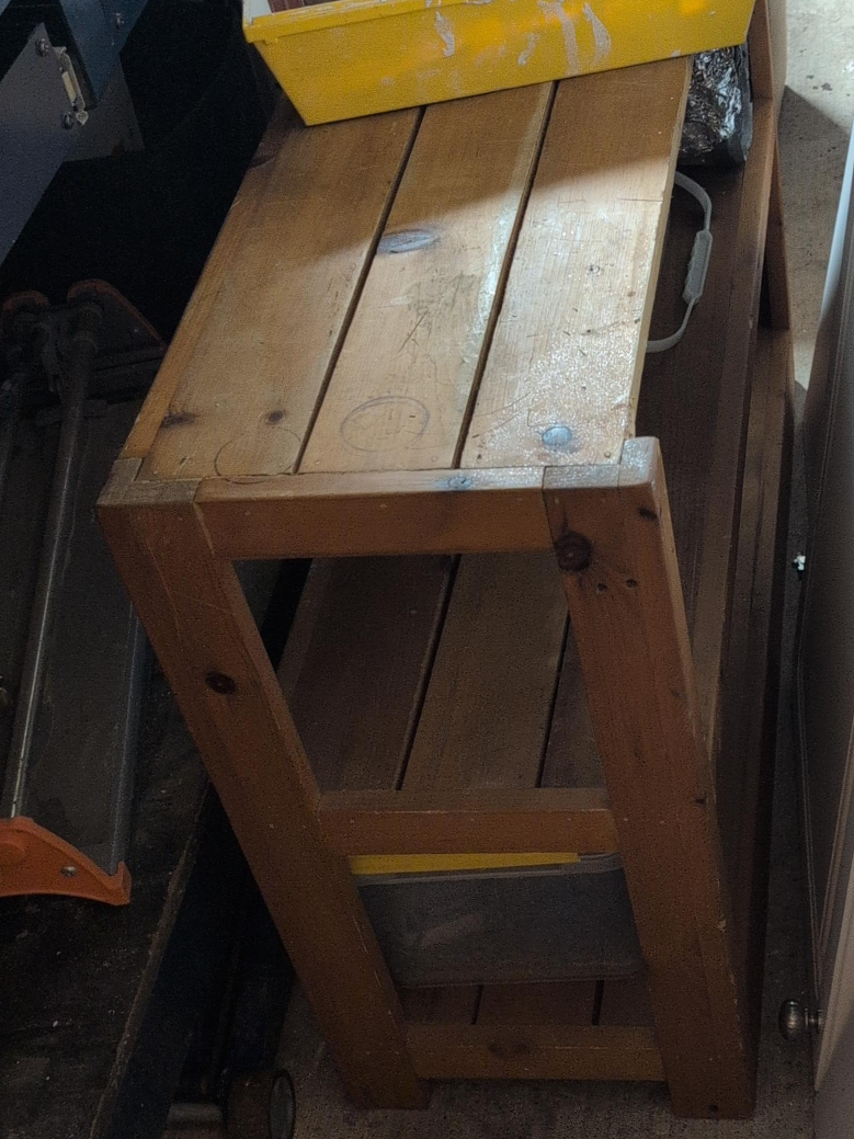 Wooden Shelf Unit thumbnail