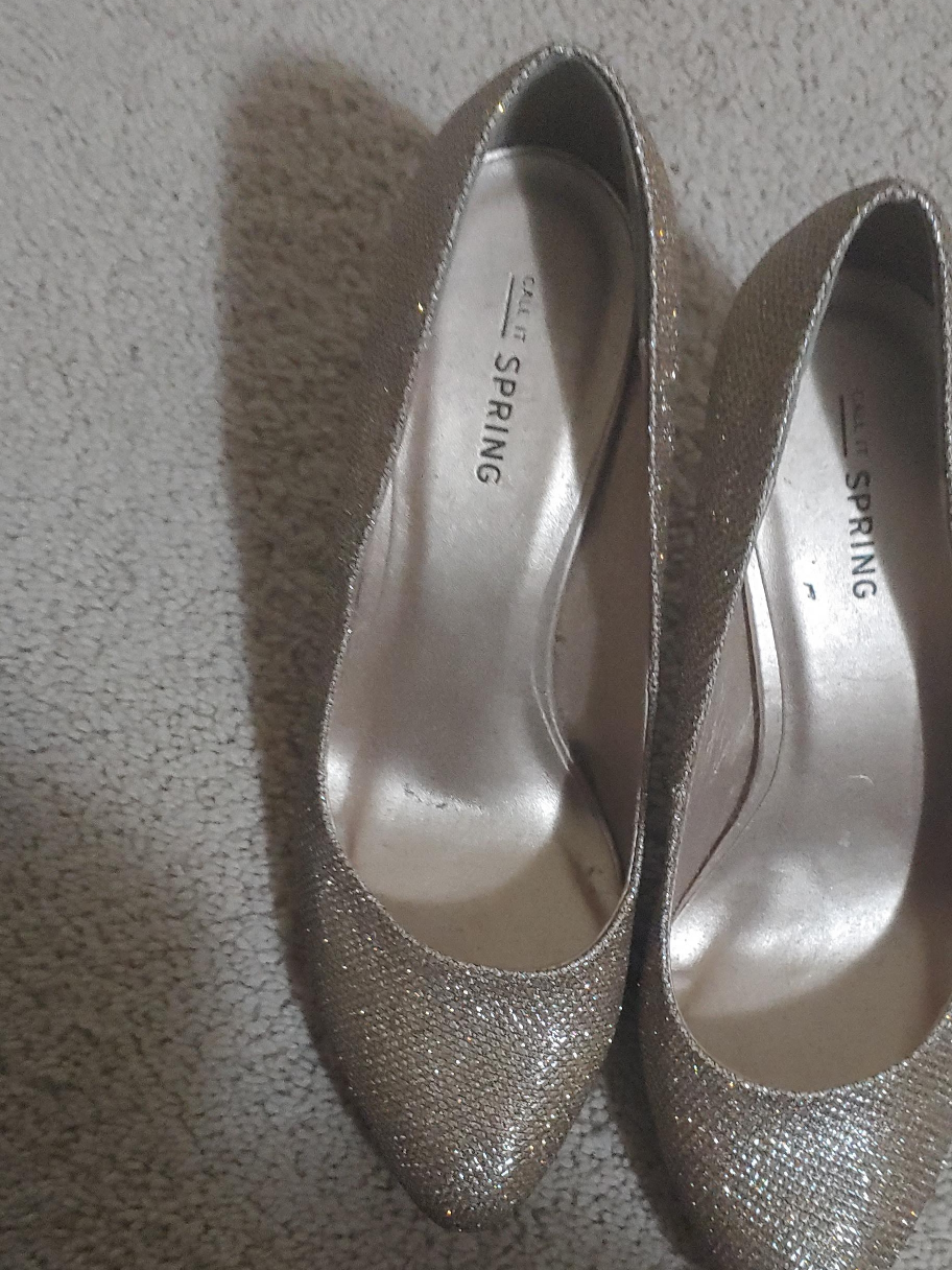 Call It Spring Glitter Heels image indicator(4)