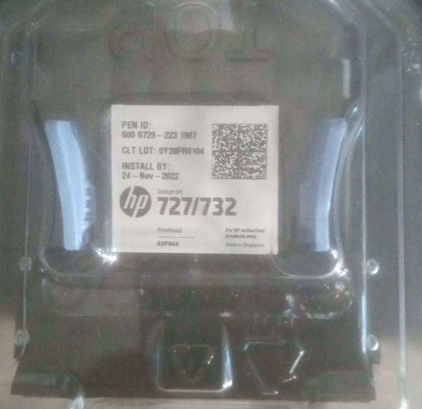 HP 727/732 DesignJet Printhead - New in Box thumbnail