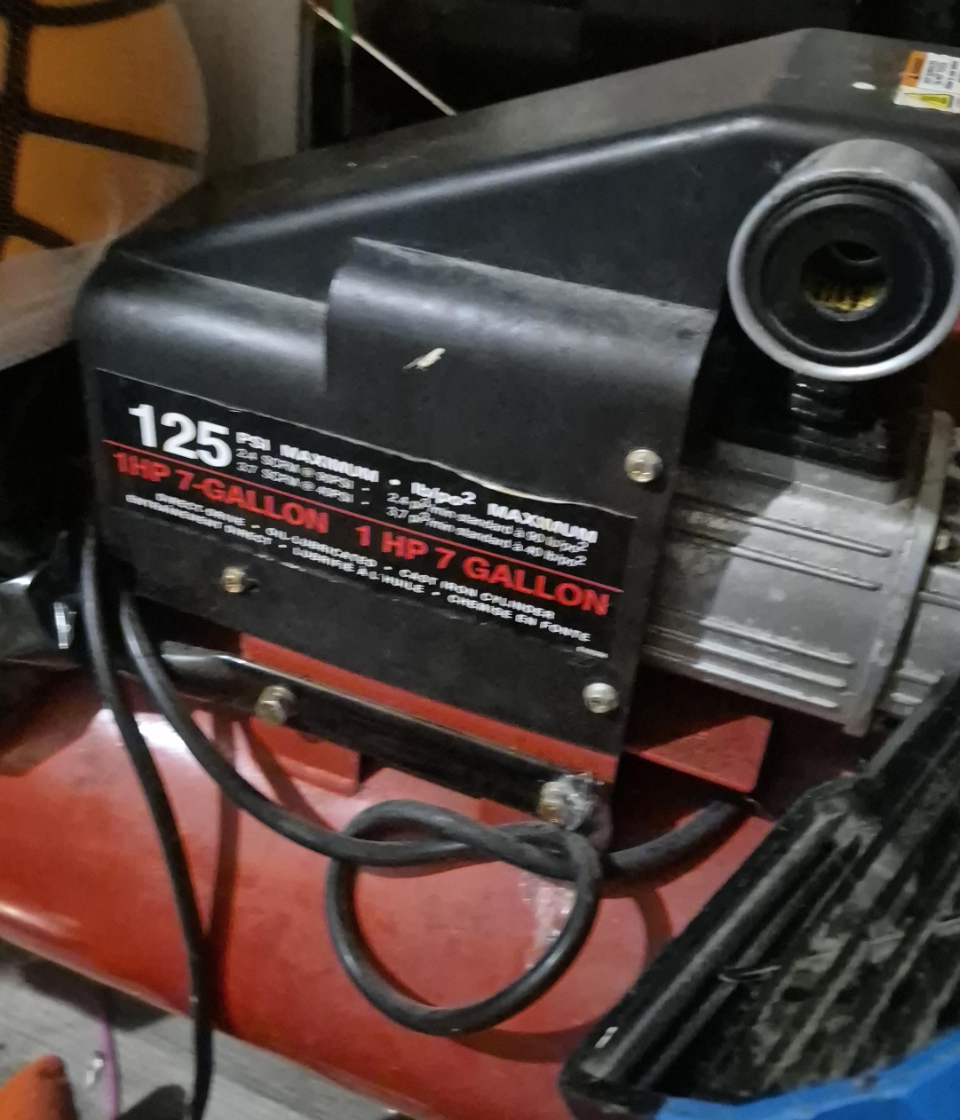 1 HP 7-Gallon Air Compressor thumbnail