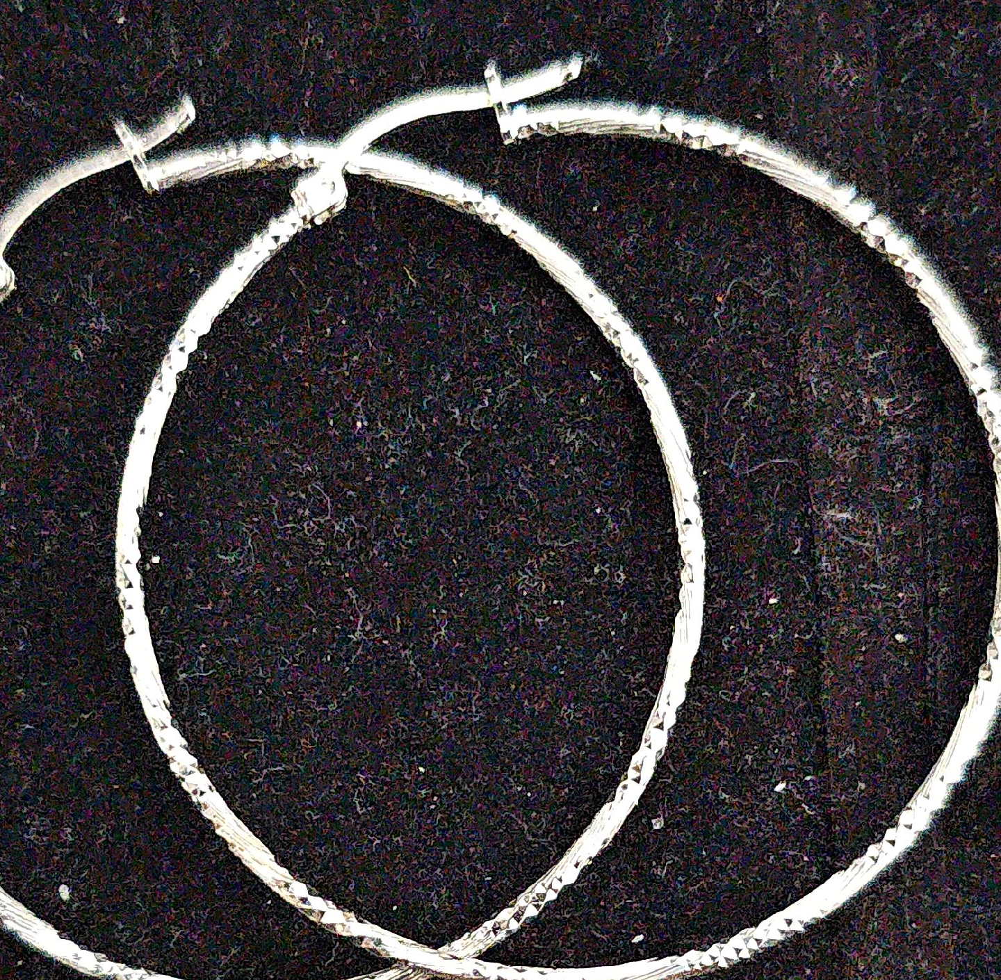 Silver Hoop Earrings thumbnail