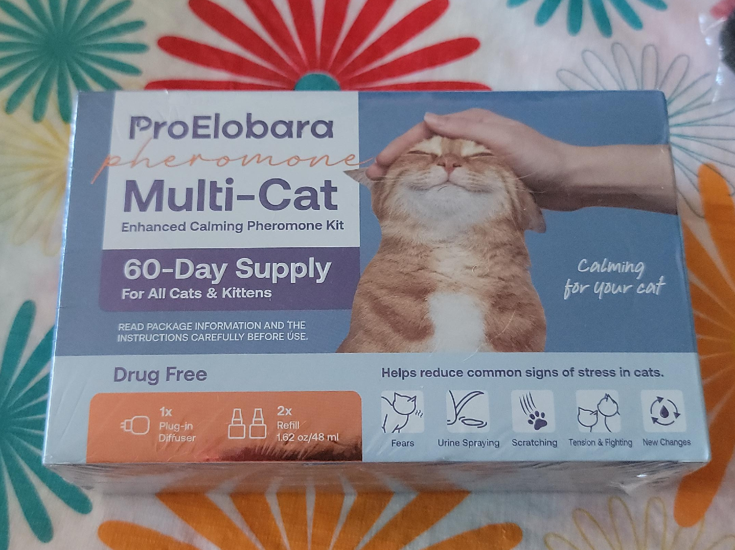 🧡New - ProElolbara Multi-Cat Calming Pheromone Kit thumbnail