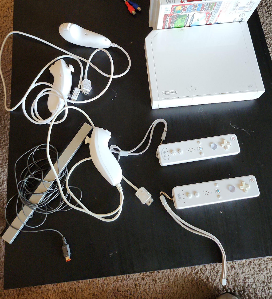 Nintendo Wii Console with Games and Accessories thumbnail