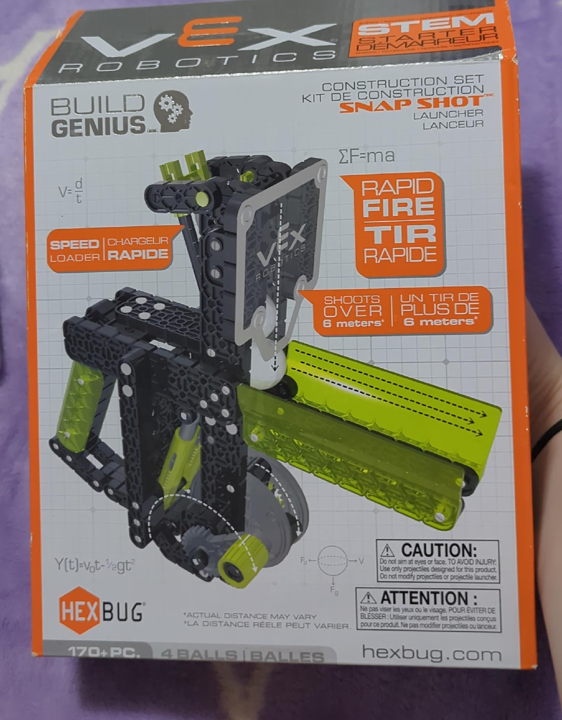 VEX Robotics Snap Shot Launcher Construction Set thumbnail