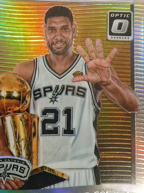 Donruss Optic Tim Duncan Card thumbnail