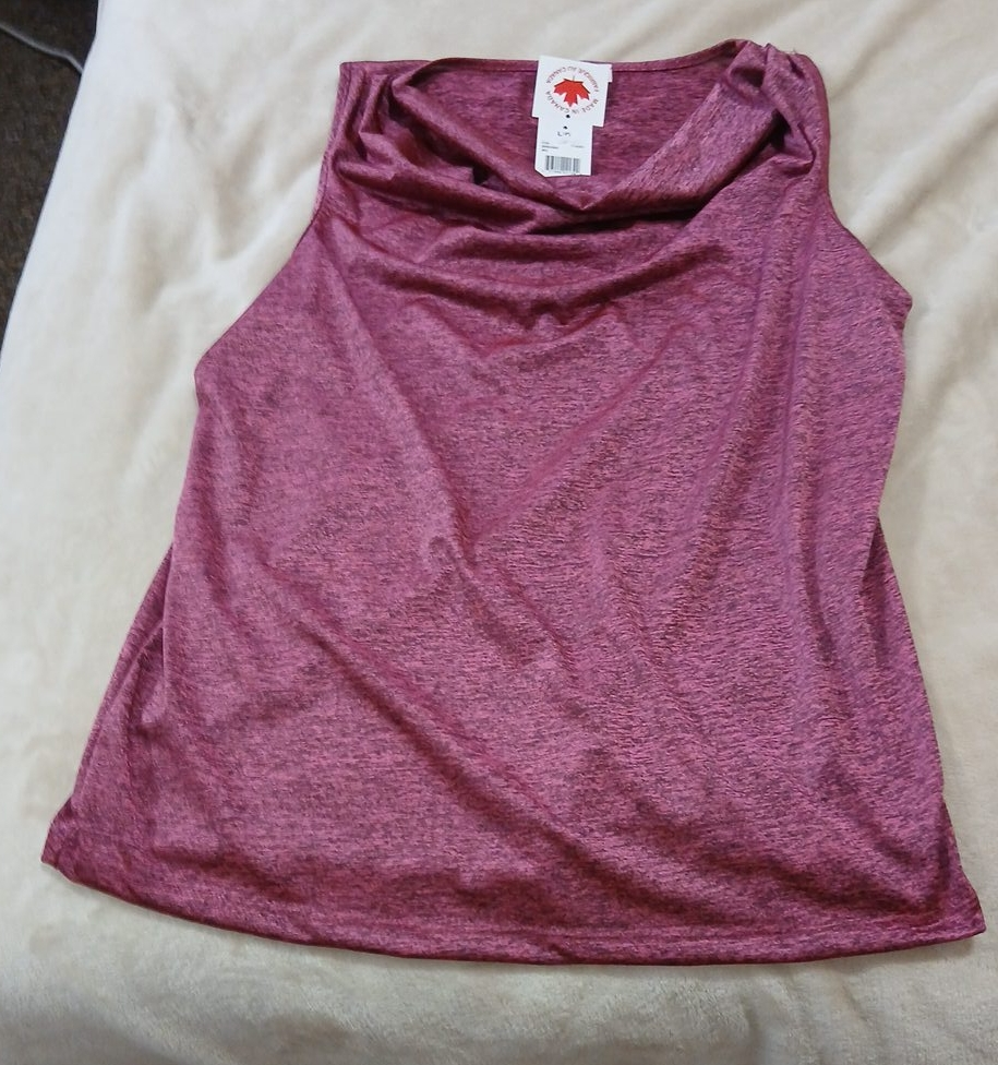 Times Square Cowl sleeveless top - Size L image indicator(1)