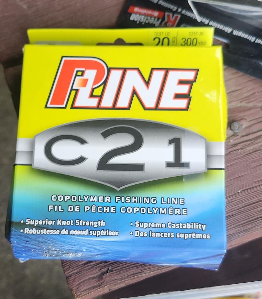 P-Line C21 Copolymer Fishing Line 20 lb 300 yds image indicator(1)