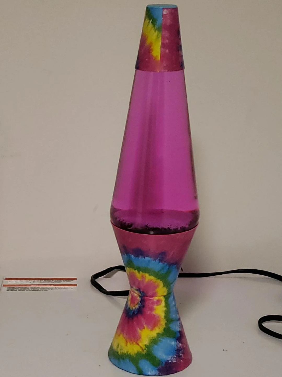 Tie Dye Lava Lamp