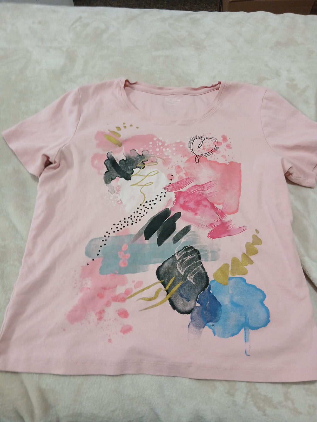 Northern Reflections Pink Graphic Tee