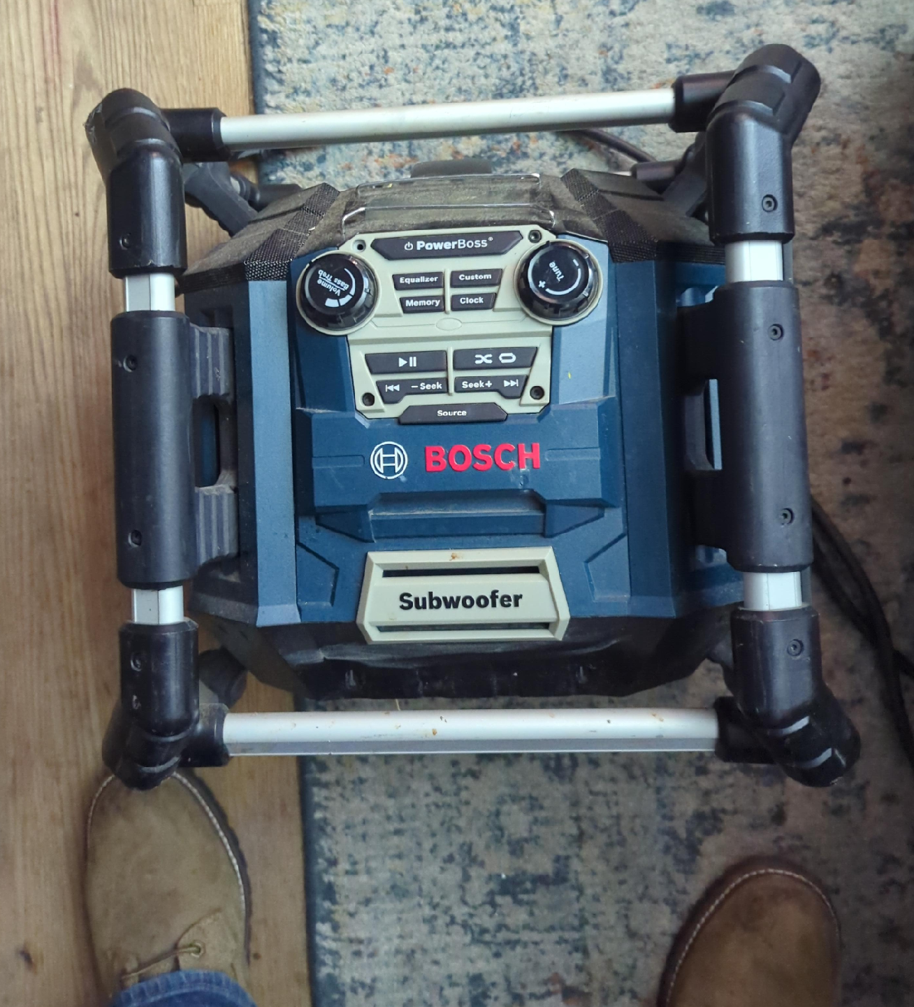 Bosch PowerBoss Subwoofer Radio