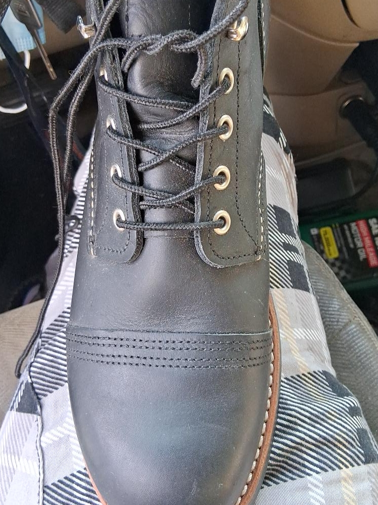 Red Wing Iron Ranger Black Boots thumbnail