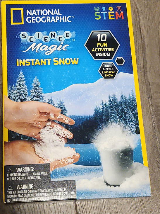 National Geographic Science Magic Instant Snow Kit