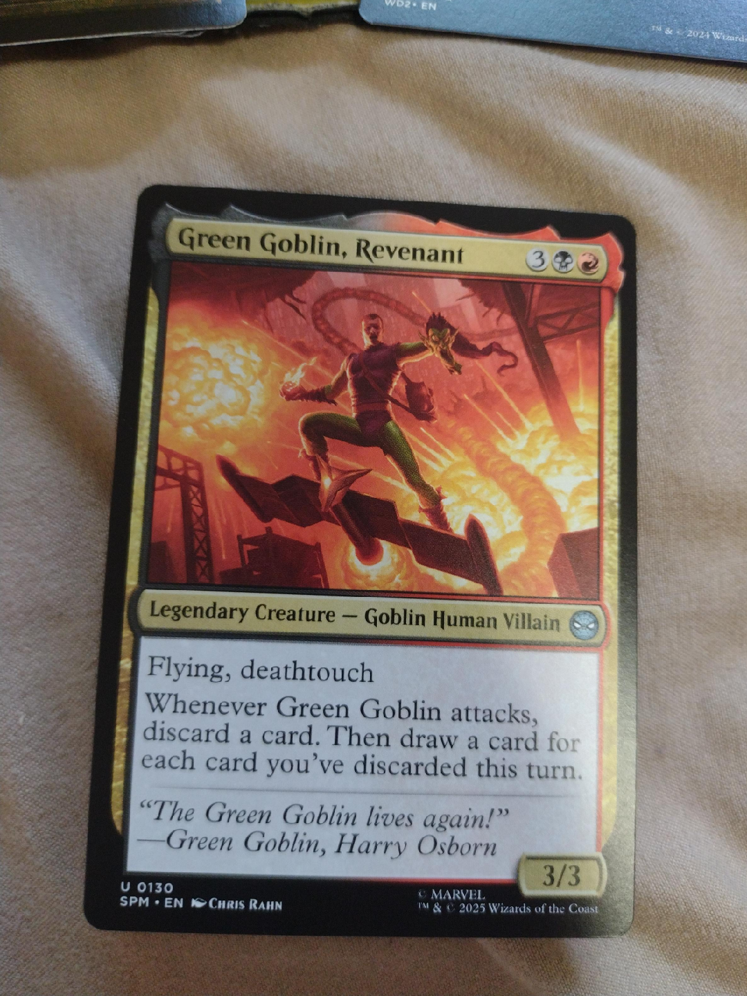 Green Goblin, Revenant - Magic The Gathering Card thumbnail