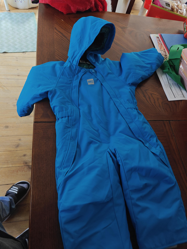 MEC Blue Snowsuit new