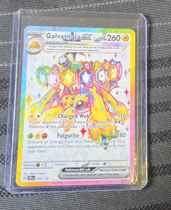 Galvantula ex Pokemon Card thumbnail