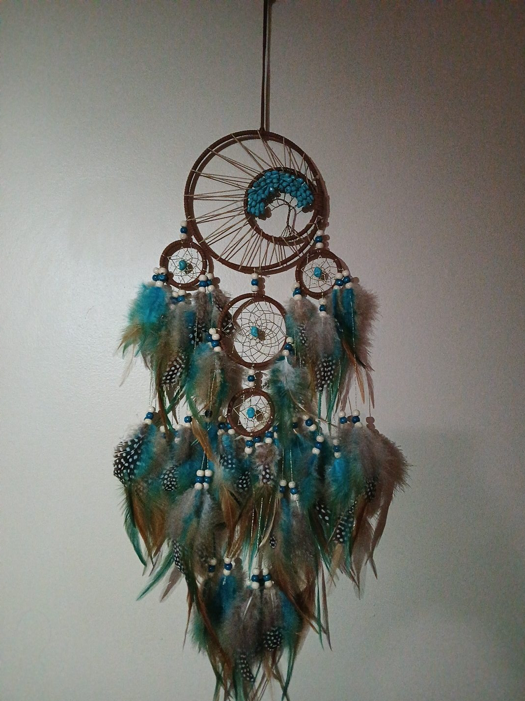 Boho Dream Catcher with Feathers thumbnail