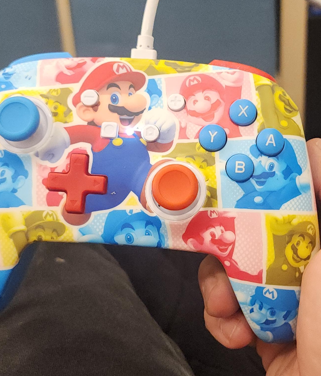 Nintendo Switch Mario Controller