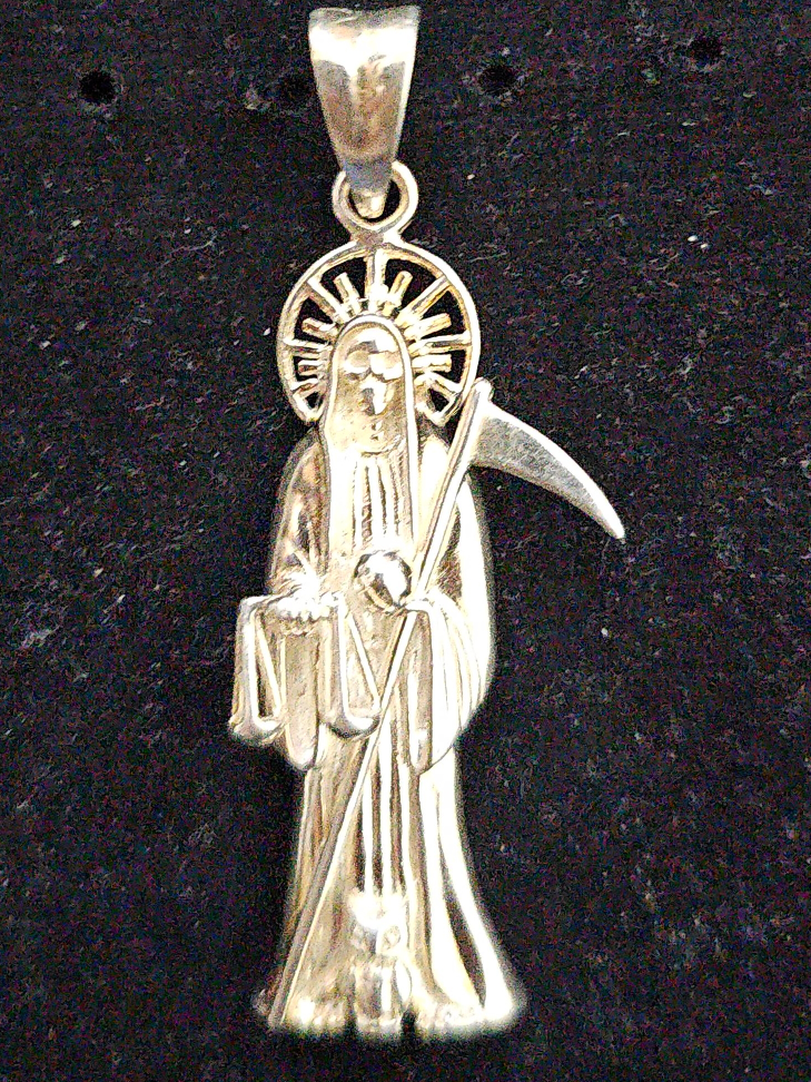 Santa Muerte Pendant thumbnail