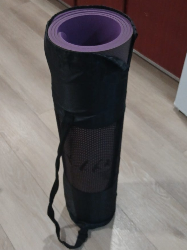 Yoga Mat Purple with Bag thumbnail