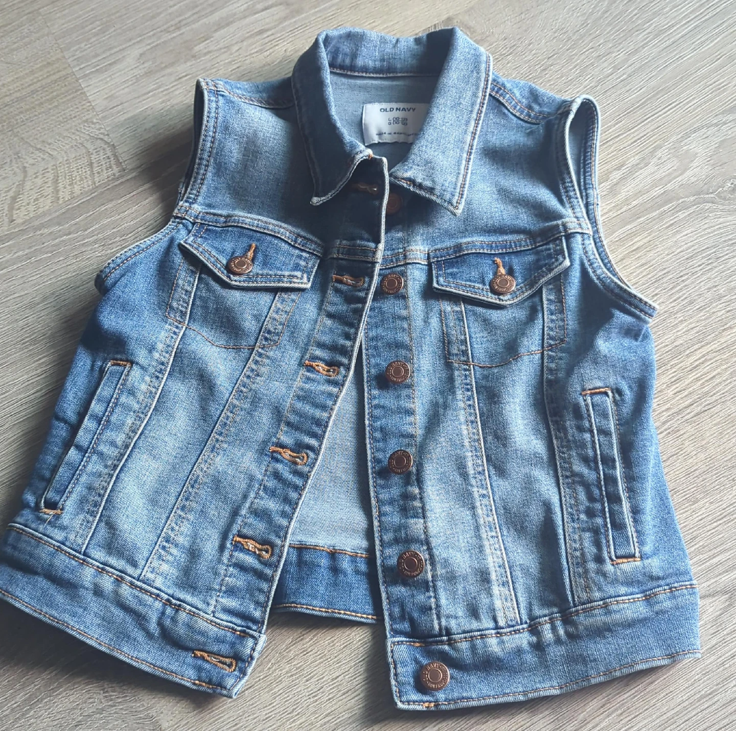 Old Navy Denim Vest - Size L