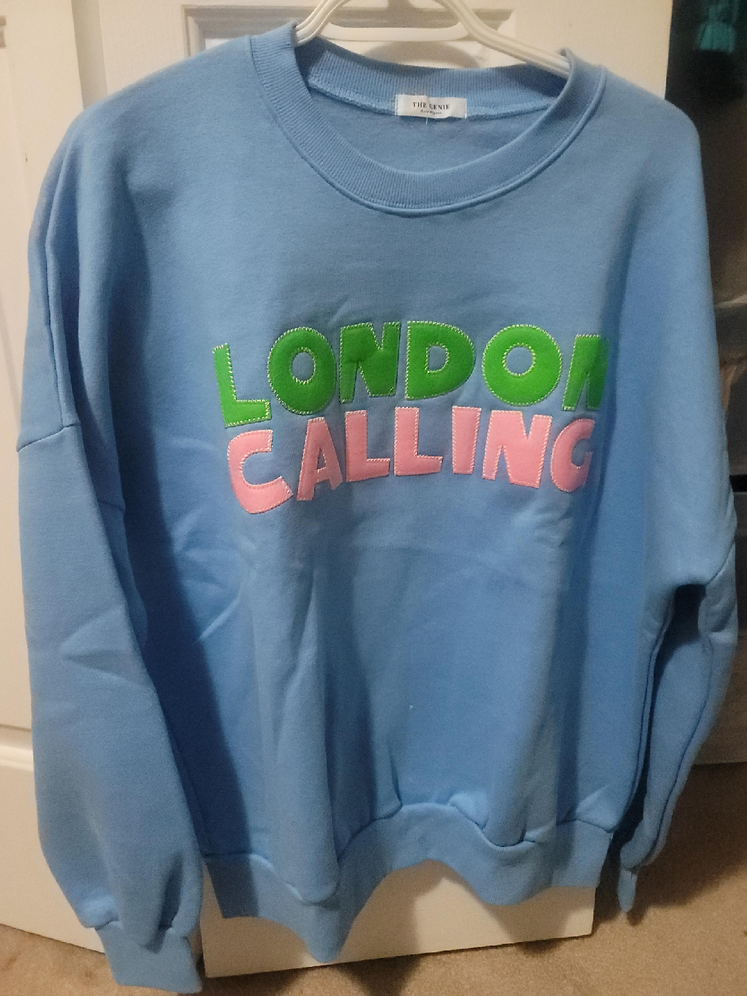The Vente London Calling Blue Sweatshirt thumbnail