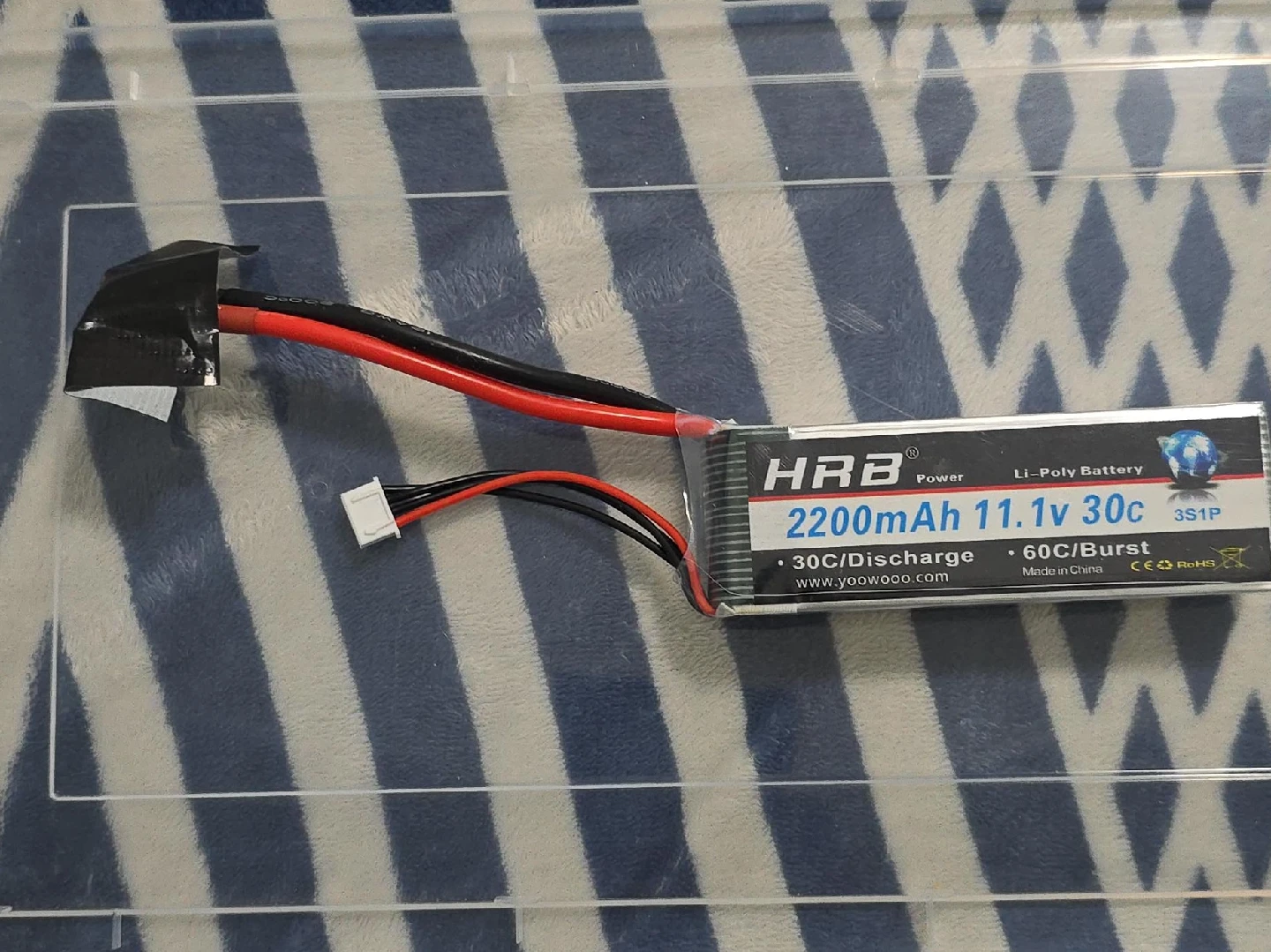 HRB Power 2200mAh 11.1V Li-Poly Battery thumbnail
