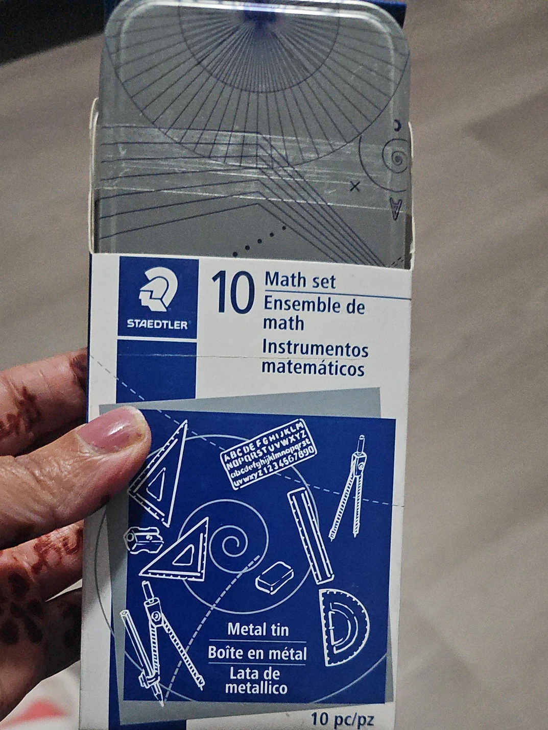 Staedtler 10-Piece Math Set - Brand New! thumbnail