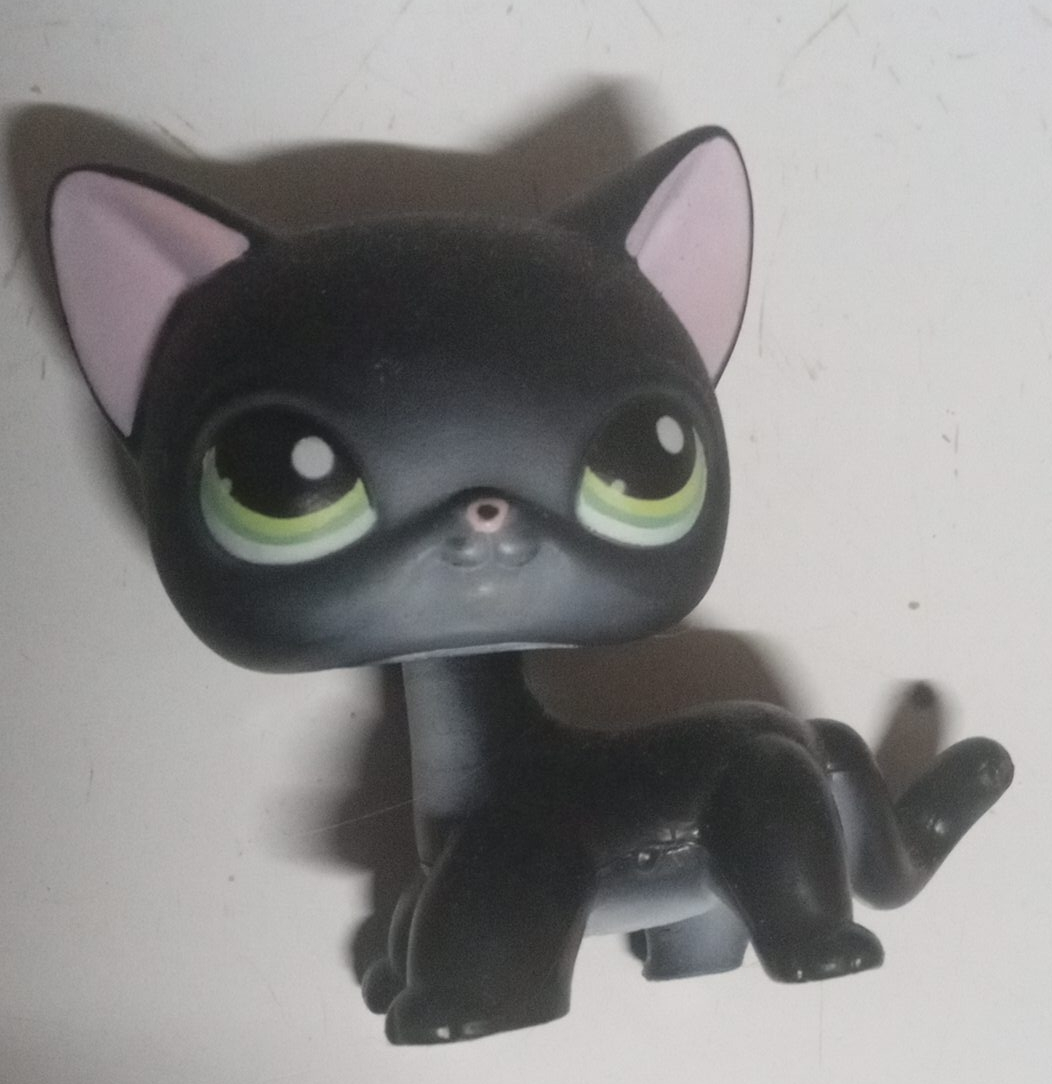 Littlest Pet Shop Black Cat Toy