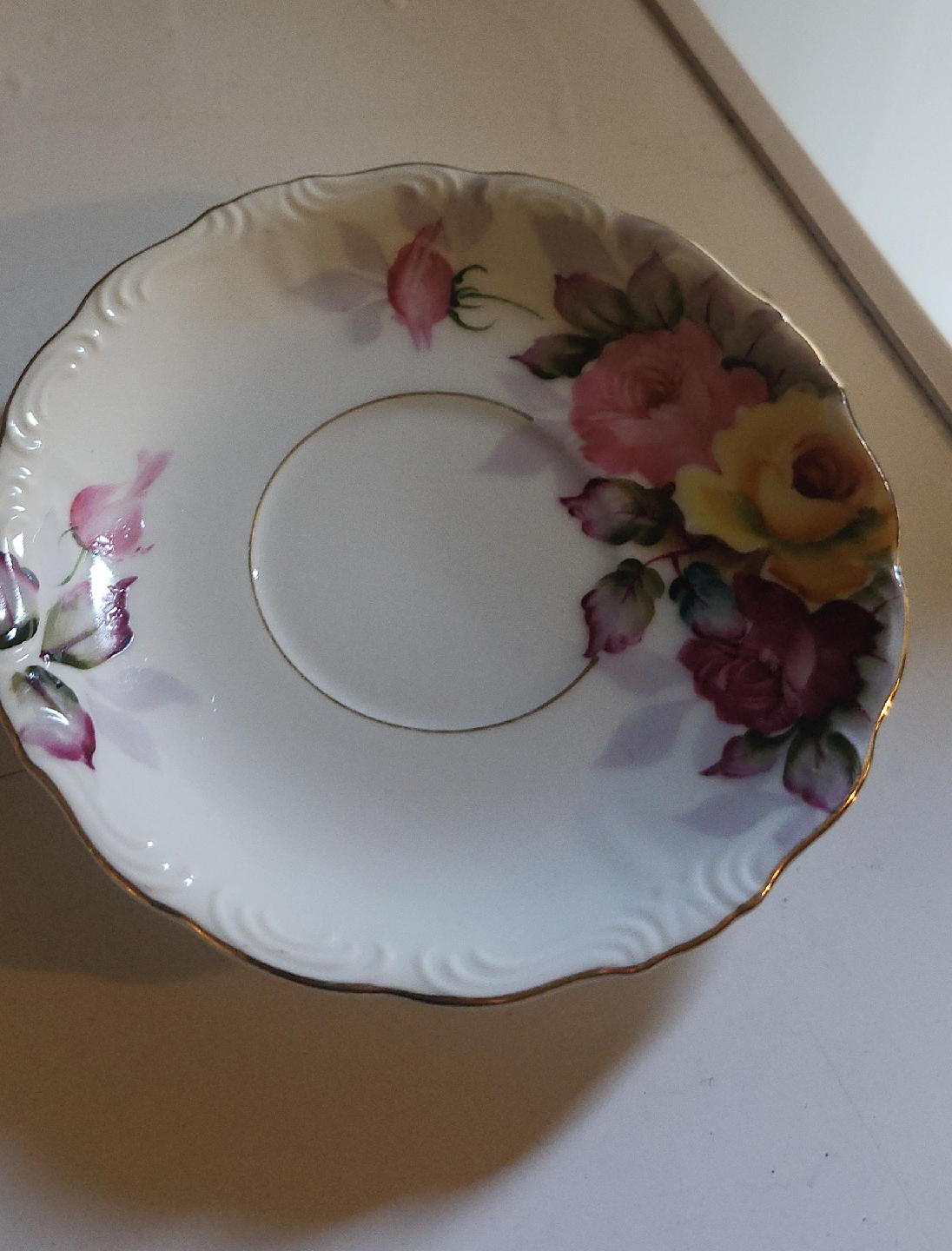Vintage Floral Saucer thumbnail