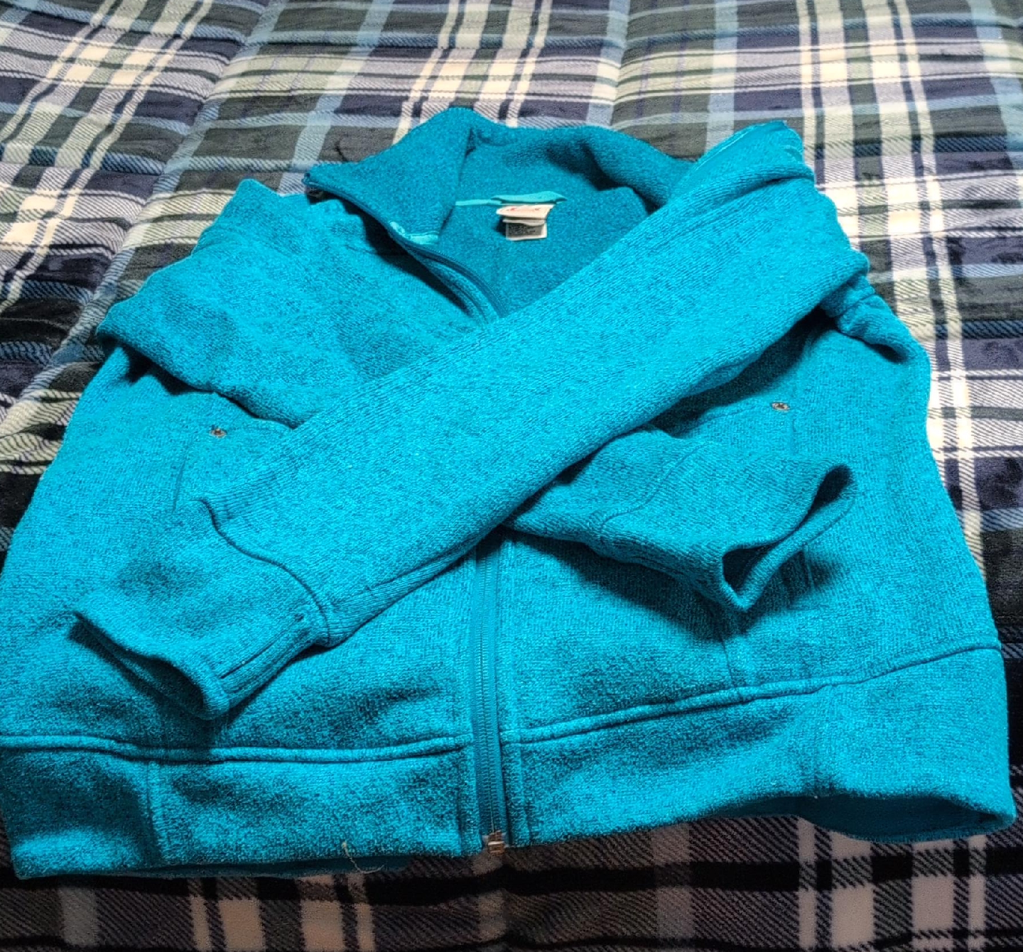 Columbia Fleece Jacket - Teal thumbnail