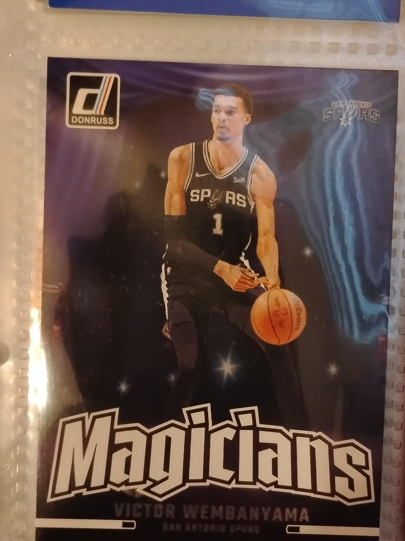 Victor Wembanyama Donruss Magicians Trading Card