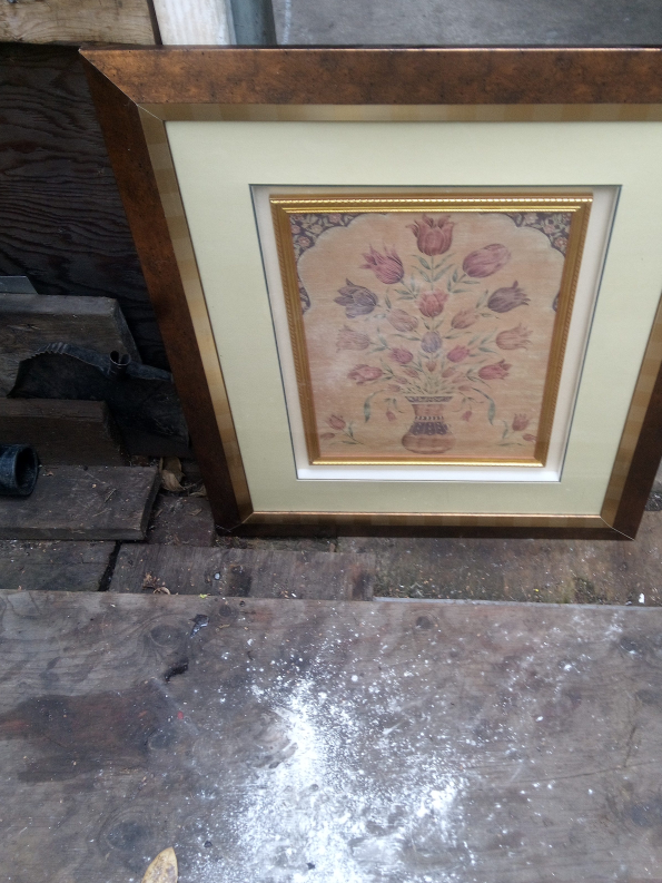 Framed Floral Print thumbnail
