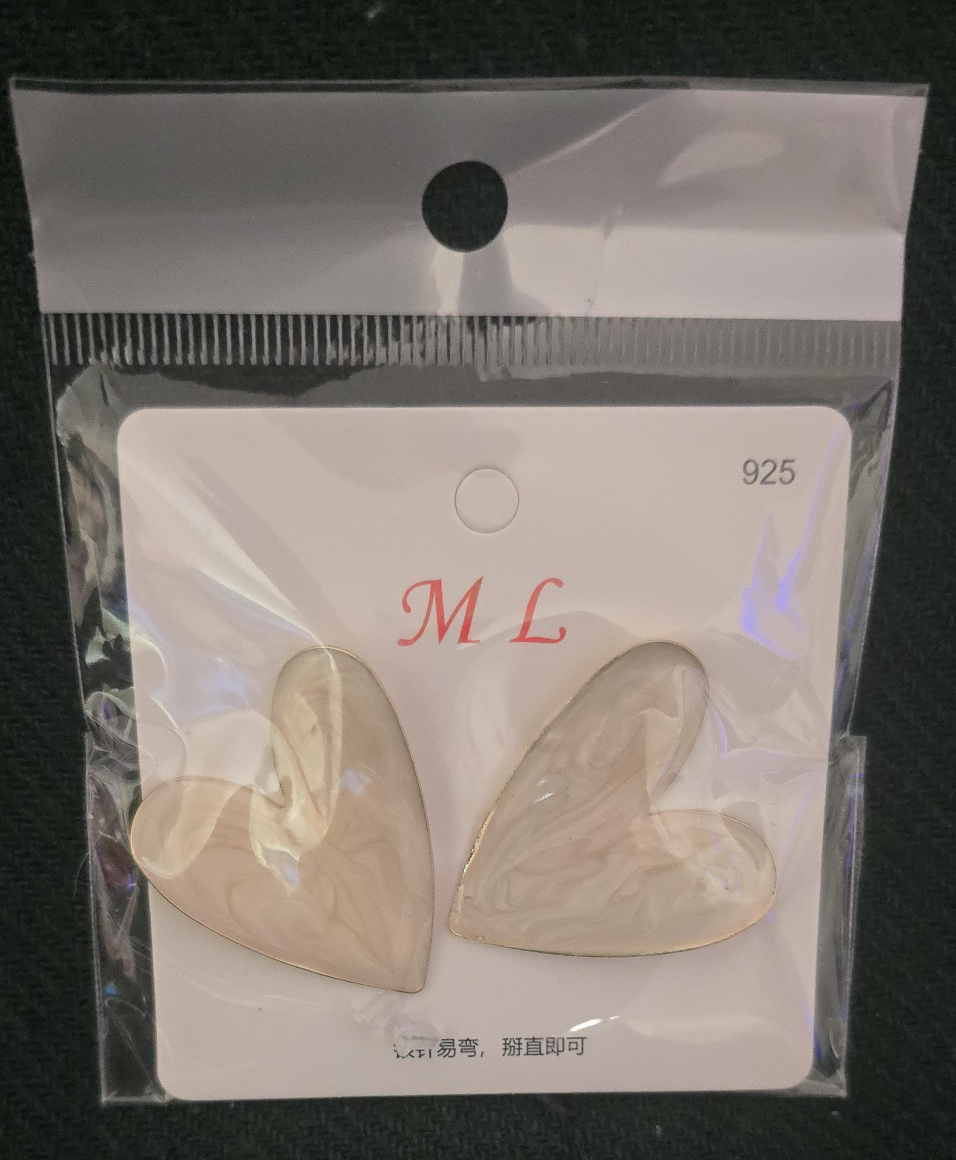 Heart Earrings - New - S925 thumbnail