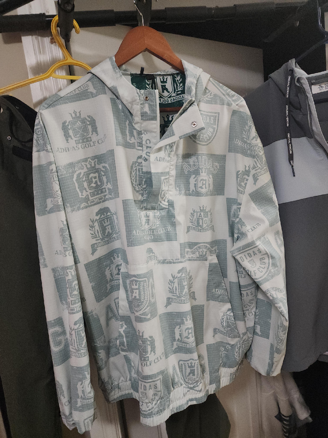 Adidas Golf Club Pullover Jacket thumbnail