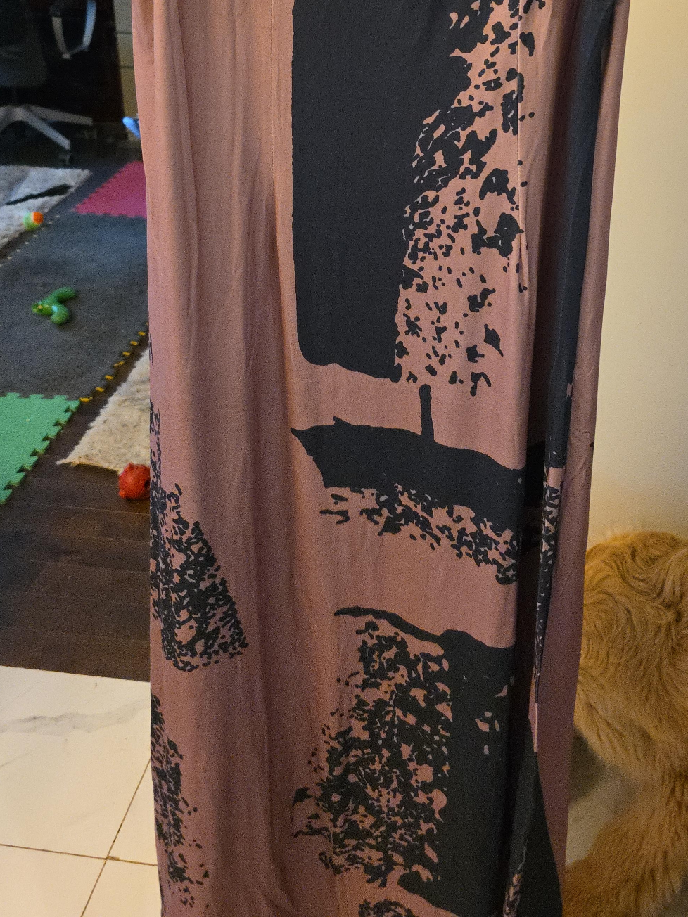 Abstract Print Dress - Size XL image indicator(1)