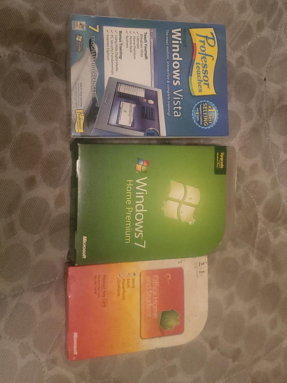 Microsoft Windows Vista, 7 & Office Home and Student thumbnail