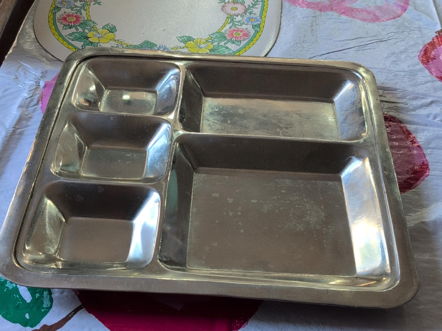 Stainless Steel Divided Tray