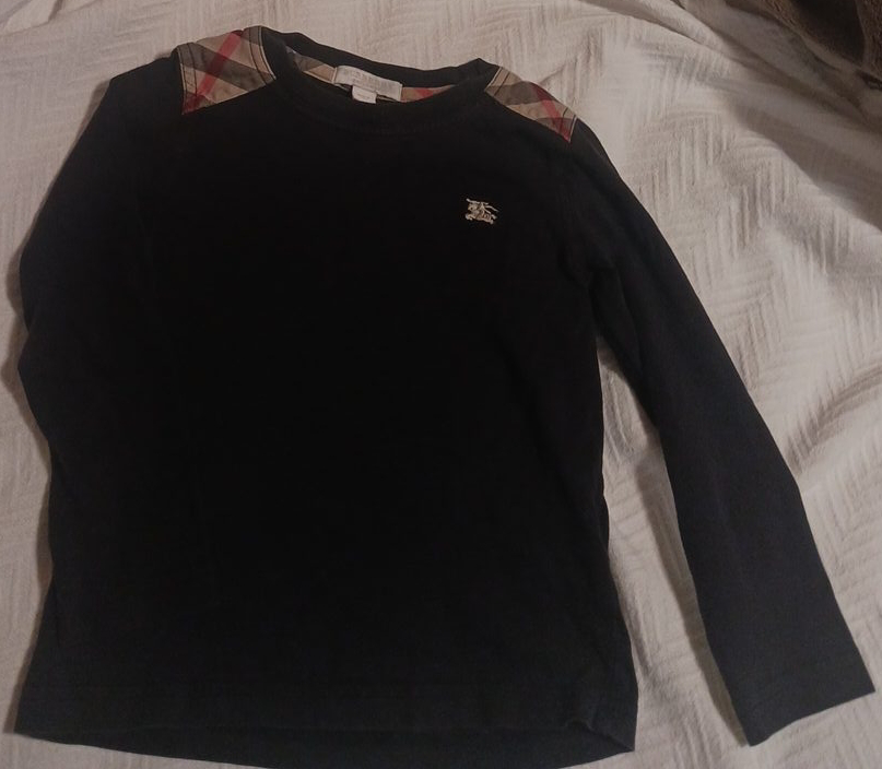 Burberry Black Long Sleeve Shirt thumbnail