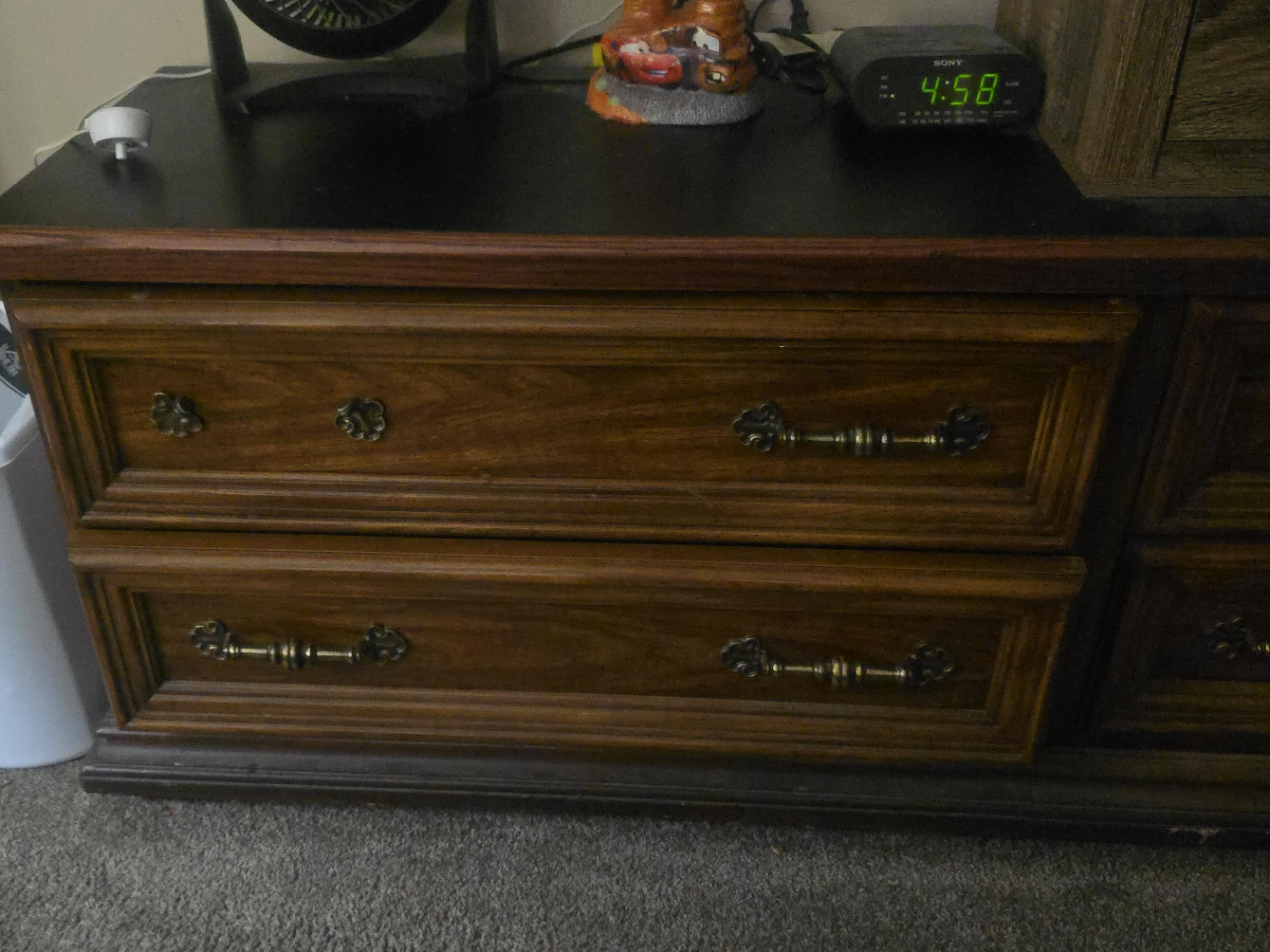 Wooden Dresser with Drawers thumbnail